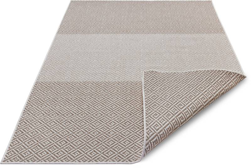 NORTHRUGS Teppich »Borneo«, rechteckig, In- und Outdoor geeignet, Wendbar, Wohnzimmer von NORTHRUGS