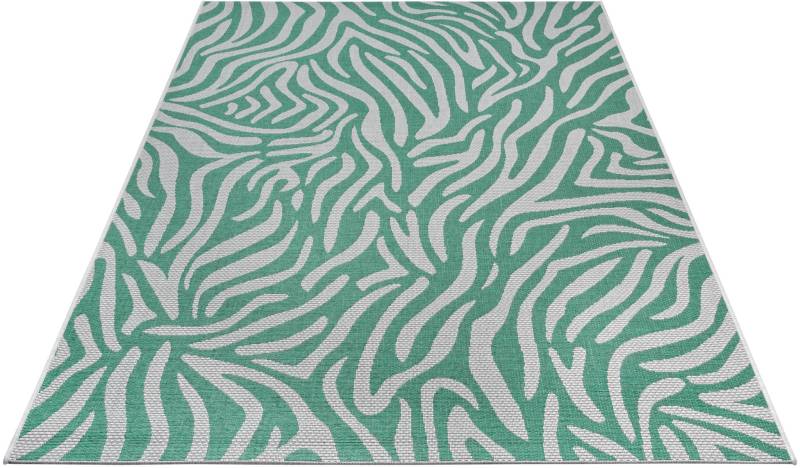 NORTHRUGS Teppich »Cebra«, rechteckig, Flachgewebe Zebra Design, gekettelt, Robust, Pflegeleicht von NORTHRUGS