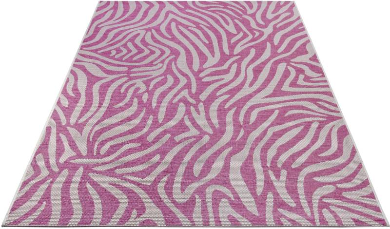 NORTHRUGS Teppich »Cebra«, rechteckig, Flachgewebe Zebra Design, gekettelt, Robust, Pflegeleicht von NORTHRUGS