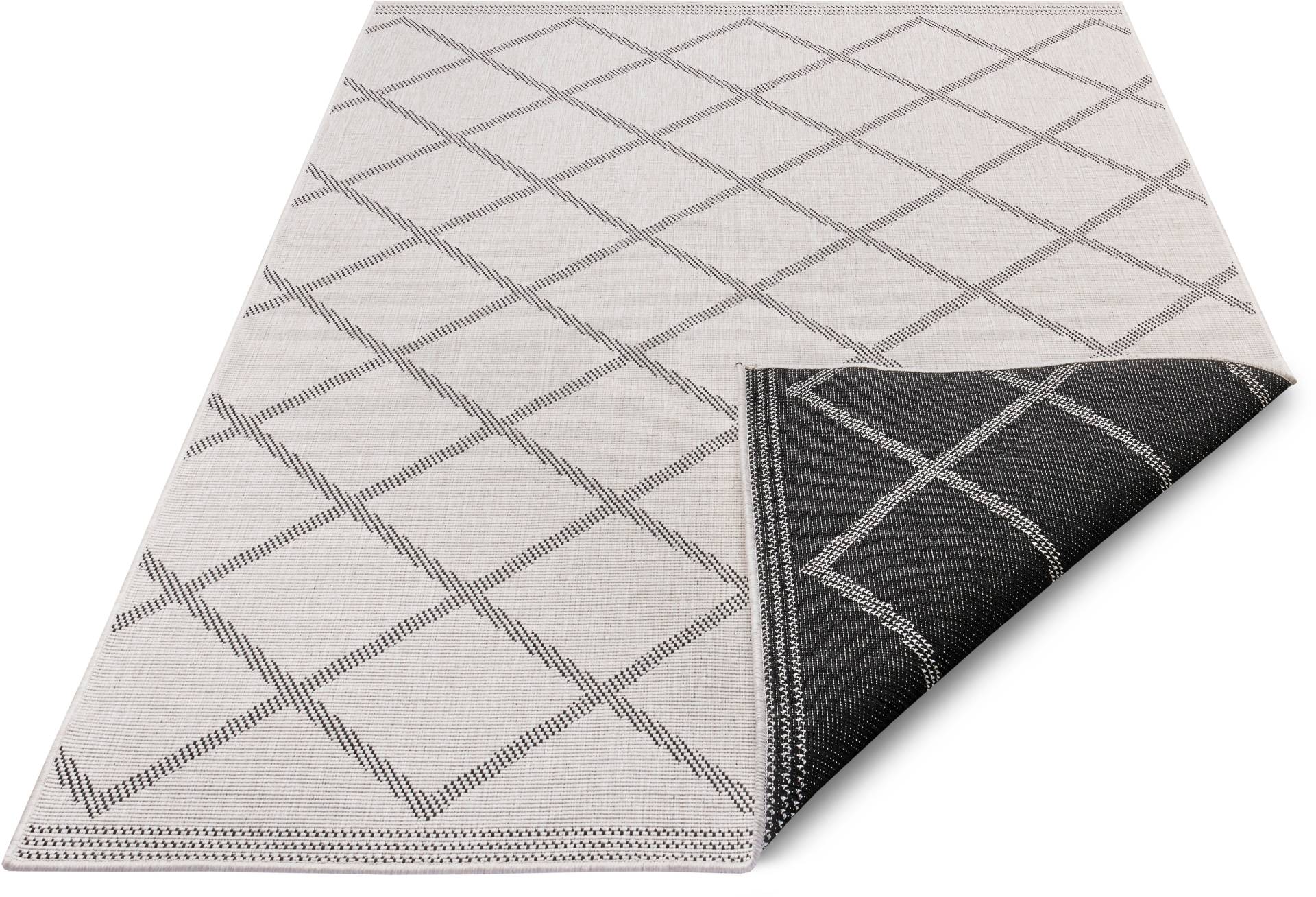 NORTHRUGS Teppich »Corsica Wendeteppich«, rechteckig, 5 mm Höhe, In-& Outdoor, Wetterfest, Balkon, Garten, Wohnzimmer, Wasserfest von NORTHRUGS