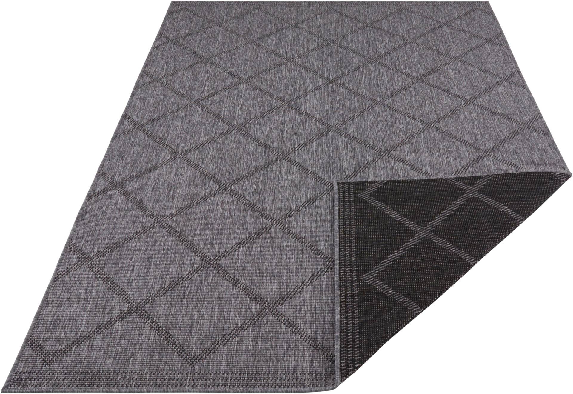 NORTHRUGS Teppich »Corsica Wendeteppich«, rechteckig, 5 mm Höhe, In-& Outdoor, Wetterfest, Balkon, Läufer, Wohnzimmer, Wasserfest von NORTHRUGS