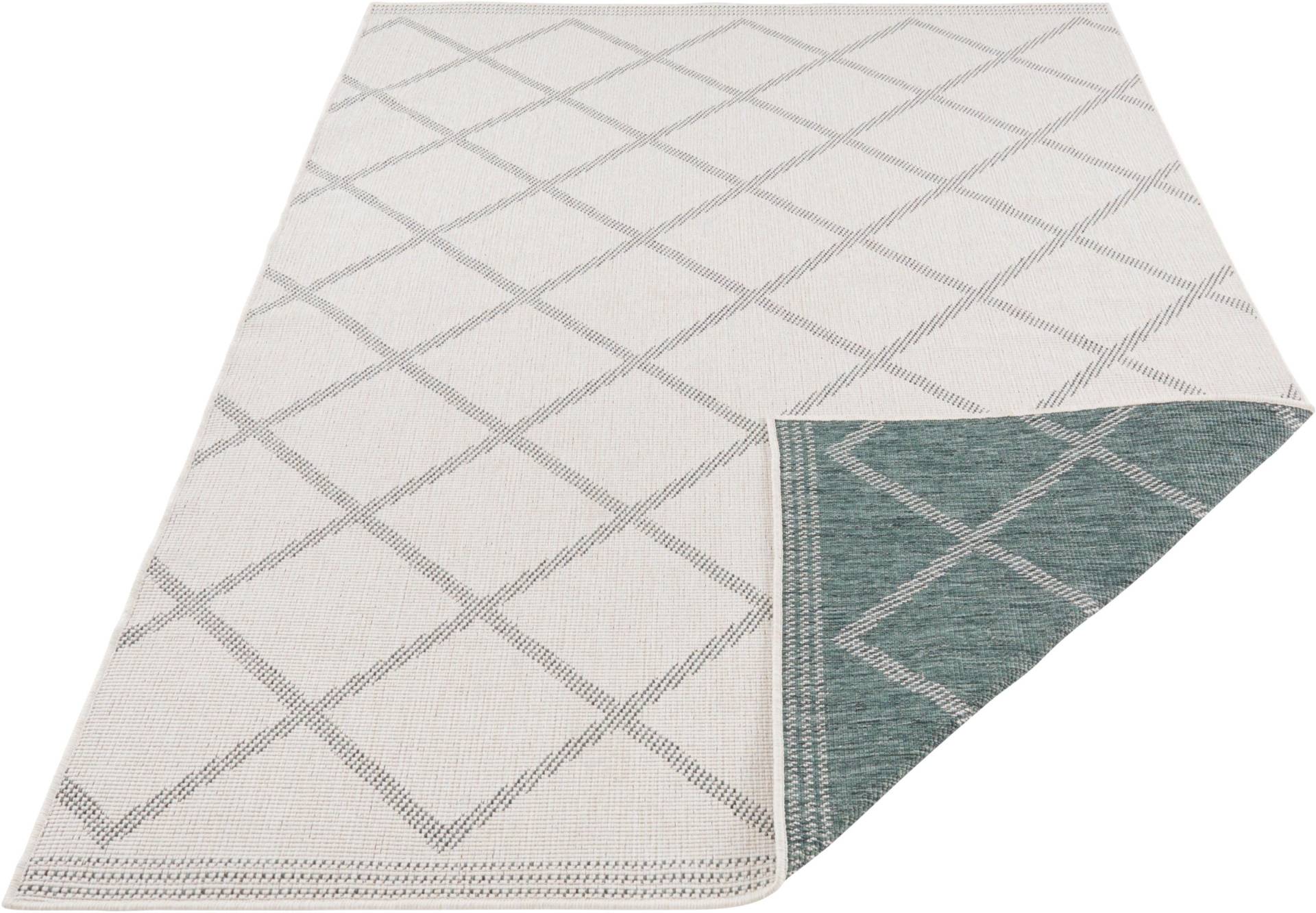 NORTHRUGS Teppich »Corsica Wendeteppich«, rechteckig, 5 mm Höhe, In-& Outdoor, Wetterfest, Balkon, Garten, Wohnzimmer, Wasserfest von NORTHRUGS