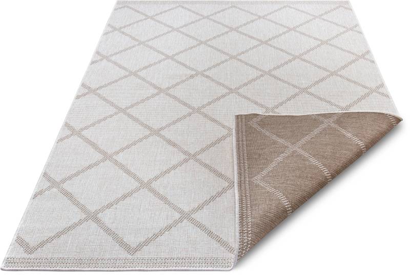 NORTHRUGS Teppich »Corsica Wendeteppich«, rechteckig, In-& Outdoor, Wetterfest, Balkon, Garten, Wohnzimmer, Wasserfest von NORTHRUGS