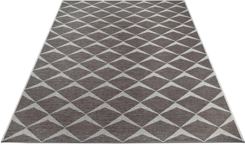 NORTHRUGS Teppich »Escala«, rechteckig, Flachgewebe Fischgrät Design, gekettelt, Robust, Pflegeleicht von NORTHRUGS