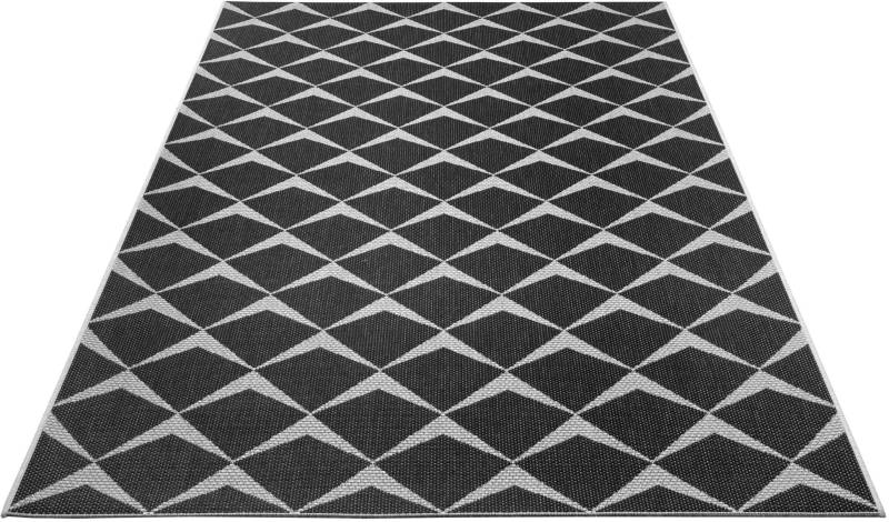 NORTHRUGS Teppich »Escala«, rechteckig, Flachgewebe Fischgrät Design, gekettelt, Robust, Pflegeleicht von NORTHRUGS