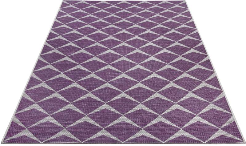 NORTHRUGS Teppich »Escala«, rechteckig, Flachgewebe Fischgrät Design, gekettelt, Robust, Pflegeleicht von NORTHRUGS