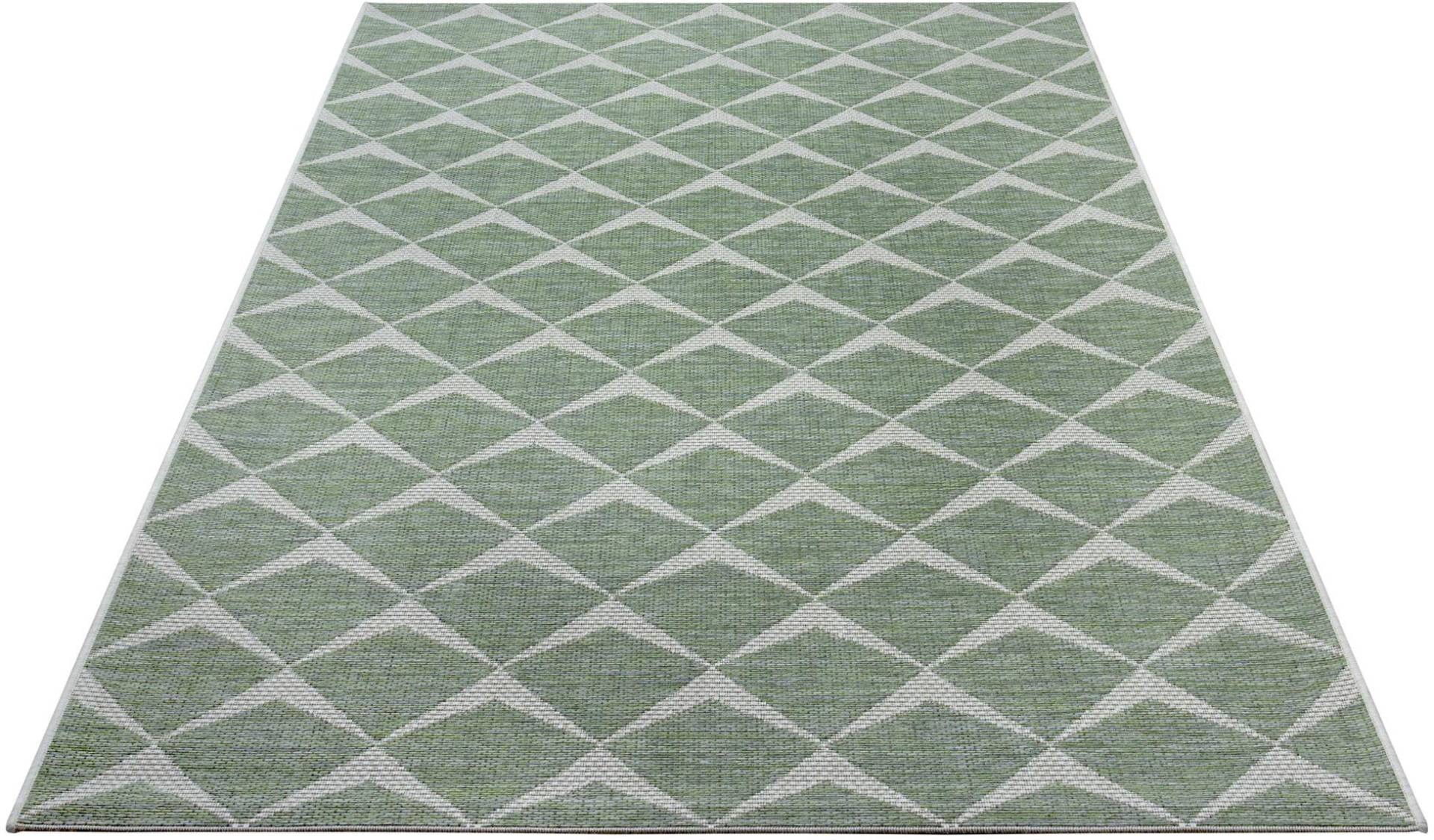 NORTHRUGS Teppich »Escala«, rechteckig, Flachgewebe Fischgrät Design, gekettelt, Robust, Pflegeleicht von NORTHRUGS