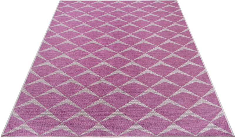 NORTHRUGS Teppich »Escala«, rechteckig, Flachgewebe Fischgrät Design, gekettelt, Robust, Pflegeleicht von NORTHRUGS