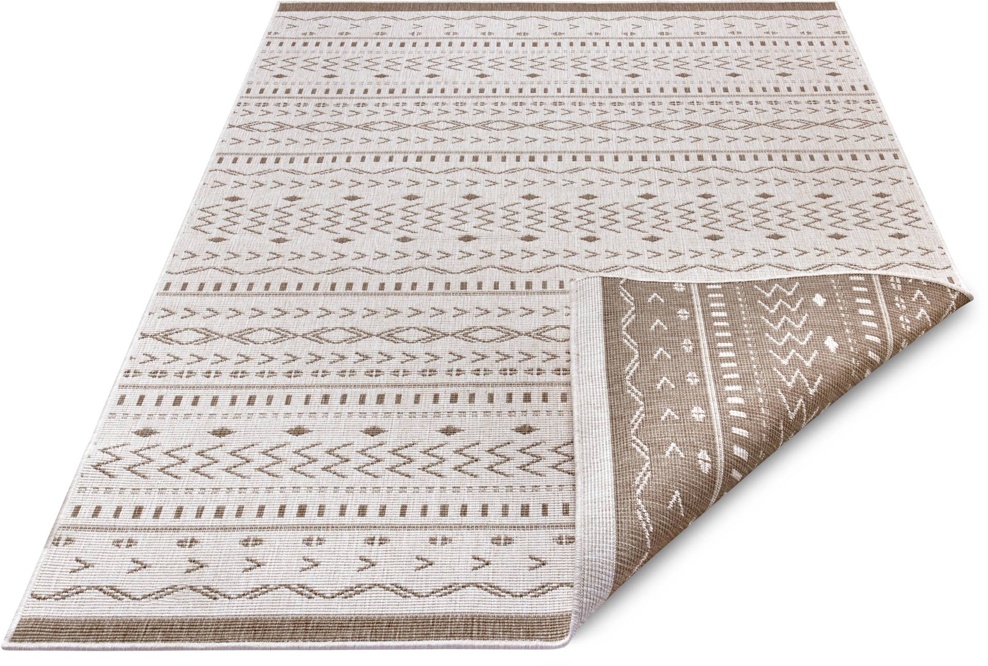 NORTHRUGS Teppich »Kuba«, rechteckig, In-& Outdoor, Wetterfest, Balkon, Garten, Wohnzimmer, Wasserfest von NORTHRUGS