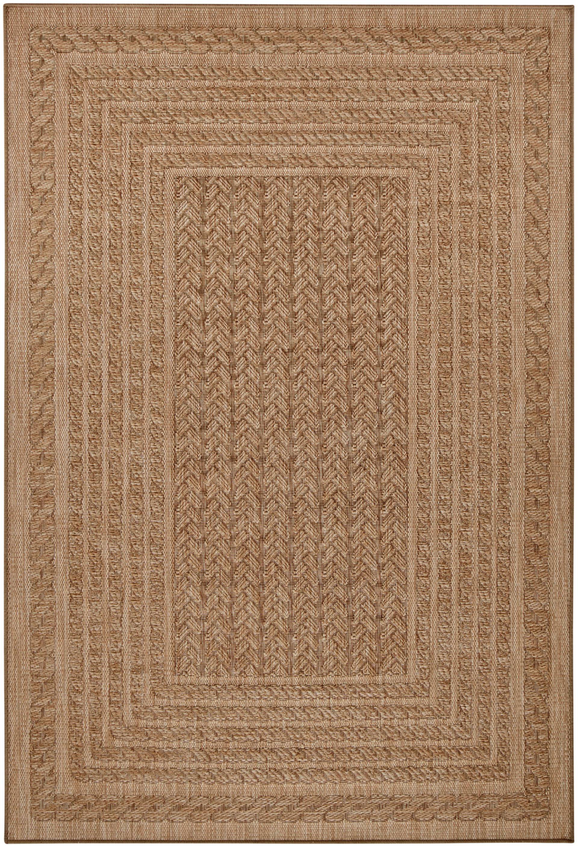 NORTHRUGS Teppich »Limonero«, rechteckig, In-& Outdoor, Flachgewebe, Teppich, Skandi, Garten, Wohnzimmer von NORTHRUGS