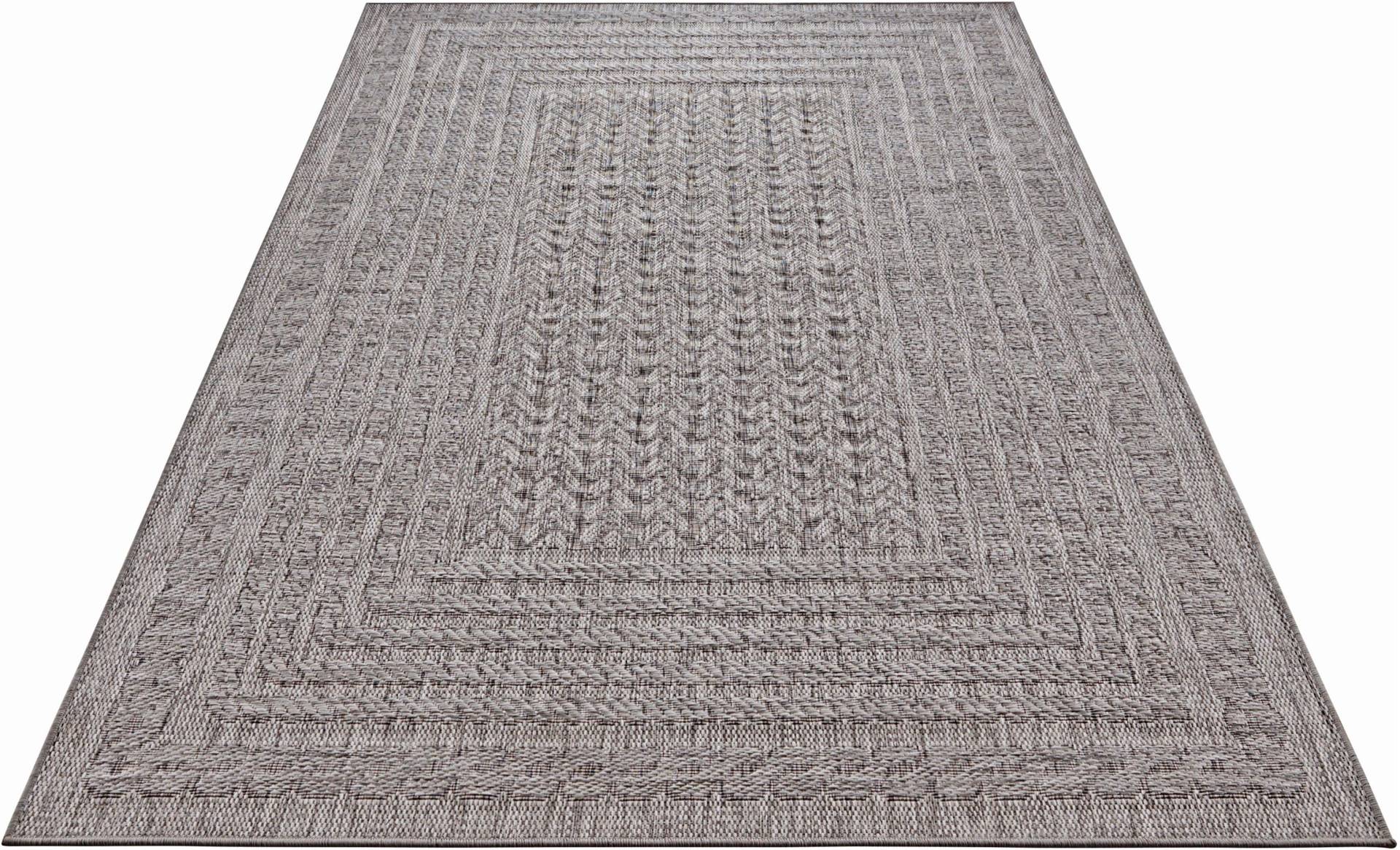 NORTHRUGS Teppich »Limonero«, rechteckig, In-& Outdoor, Flachgewebe, Teppich, Skandi, Garten, Wohnzimmer von NORTHRUGS