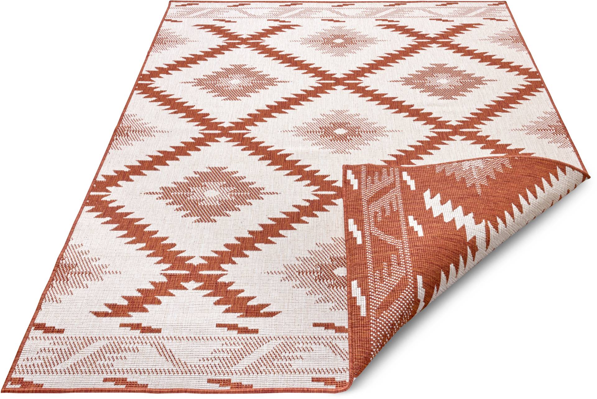 NORTHRUGS Teppich »Malibu«, rechteckig, In-& Outdoor, Wetterfest, Balkon, Garten, Wohnzimmer, Wasserfest von NORTHRUGS