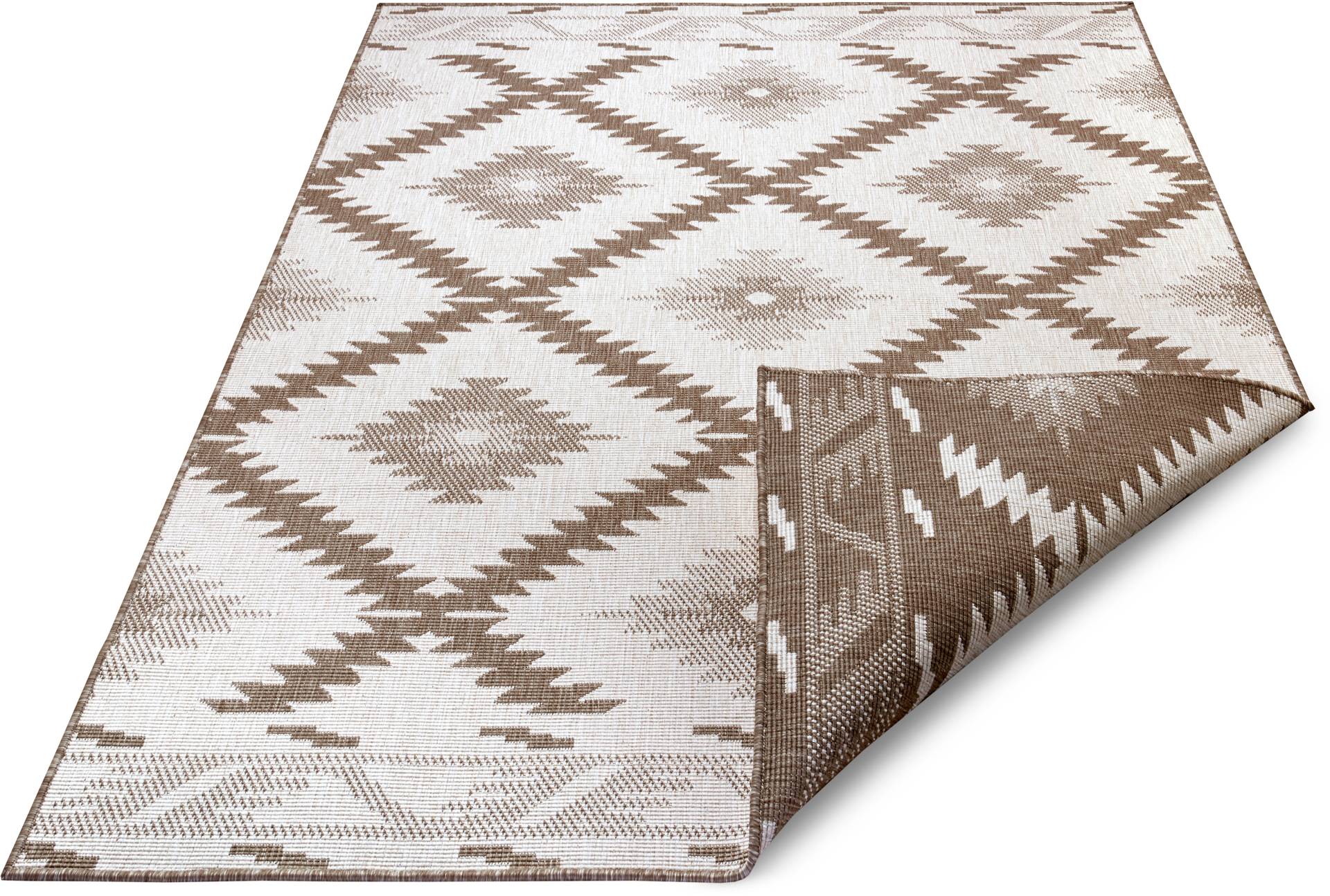 NORTHRUGS Teppich »Malibu«, rechteckig, In-& Outdoor, Wetterfest, Balkon, Garten, Wohnzimmer, Wasserfest von NORTHRUGS