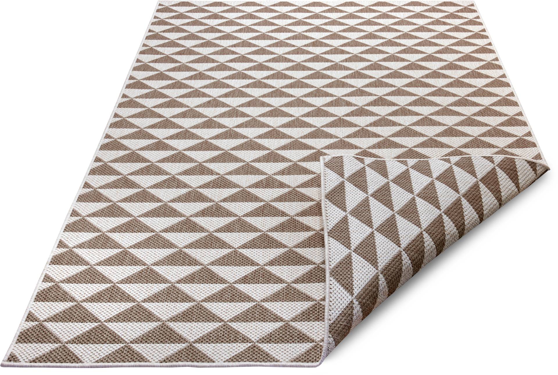 NORTHRUGS Teppich »Tahiti«, rechteckig, 5 mm Höhe, In- und Outdoor geeignet, Wendbar, Wohnzimmer von NORTHRUGS