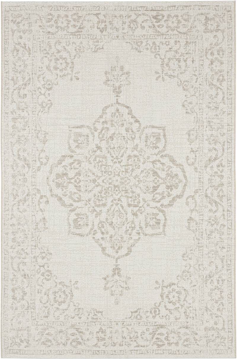 NORTHRUGS Teppich »Tilos«, rechteckig, In- & Outdoor, Kurzflor, Orientalisch, Vintage, Wohnzimmer, Garten von NORTHRUGS