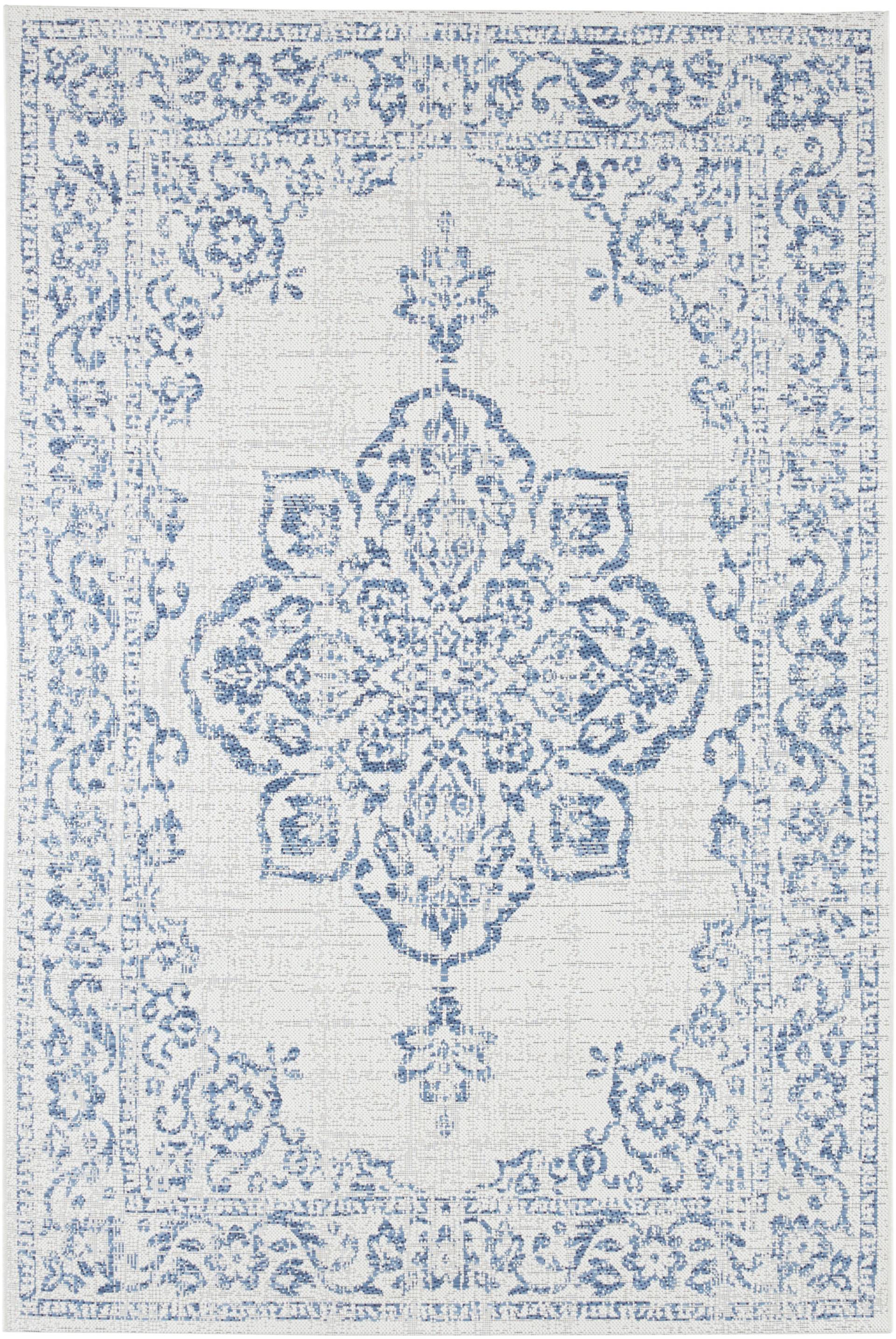 NORTHRUGS Teppich »Tilos«, rechteckig, In- & Outdoor, Kurzflor, Orientalisch, Vintage, Wohnzimmer, Garten von NORTHRUGS