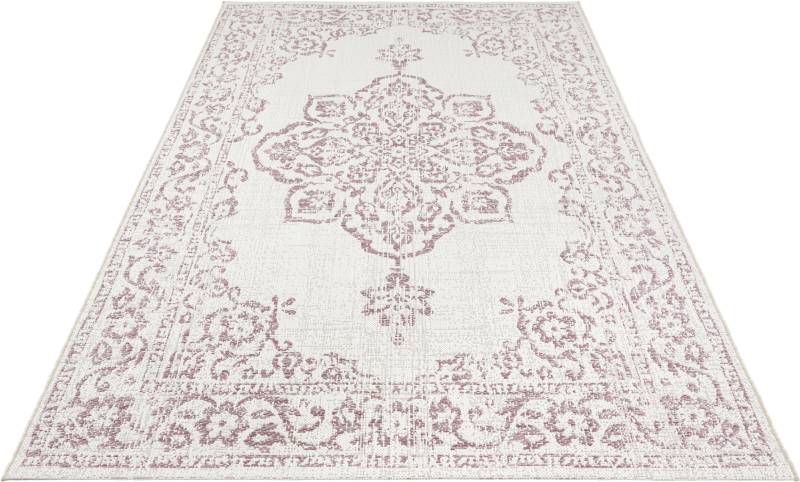 NORTHRUGS Teppich »Tilos«, rechteckig, In- & Outdoor, Kurzflor, Orientalisch, Vintage, Wohnzimmer, Garten von NORTHRUGS