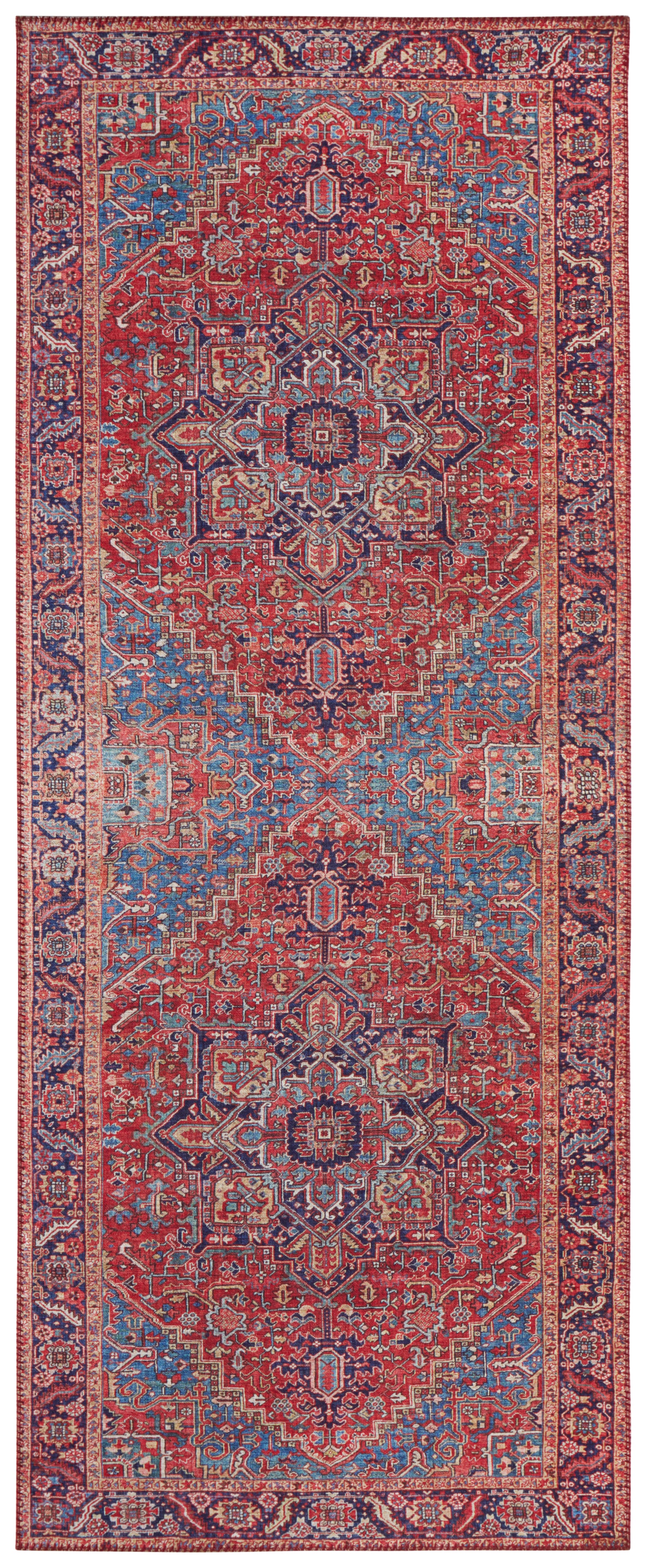 NORTHRUGS Teppich »Amata«, rechteckig, 5 mm Höhe, Orientalisch, Läufer, Vintage, Wohnzimmer, Schlafzimmer, Esszimmer NORTHRUGS Teppich »Amata«, rechteckig, 5 mm Höhe, Orientalisch, Läufer, Vintage, Wohnzimmer, Schlafzimmer, Esszimmer von NORTHRUGS