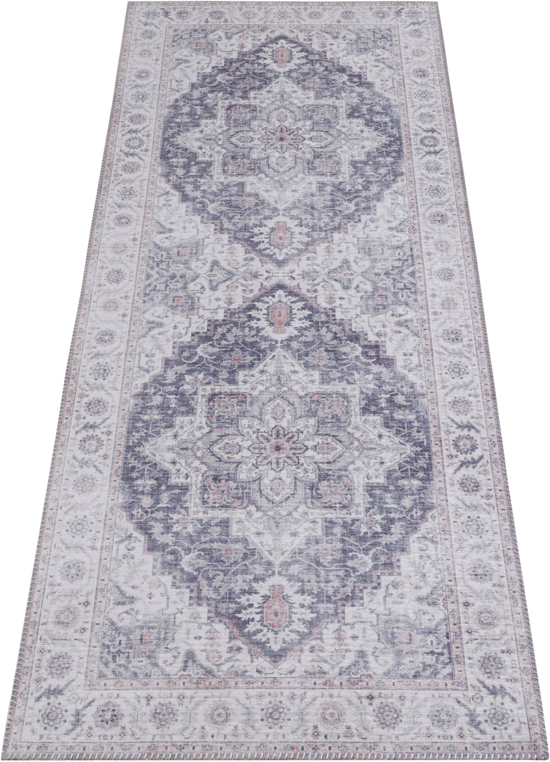 NOURISTAN Teppich »Anthea«, rechteckig, 5 mm Höhe, Orientalisch, Läufer, Vintage, Wohnzimmer, Schlafzimmer, Esszimmer NOURISTAN Teppich »Anthea«, rechteckig, 5 mm Höhe, Orientalisch, Läufer, Vintage, Wohnzimmer, Schlafzimmer, Esszimmer von NOURISTAN