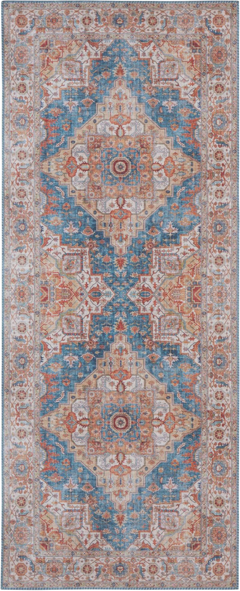 NORTHRUGS Teppich »Sylla«, rechteckig, 5 mm Höhe, Orientalisch, Läufer, Vintage, Wohnzimmer, Schlafzimmer, Esszimmer von NORTHRUGS