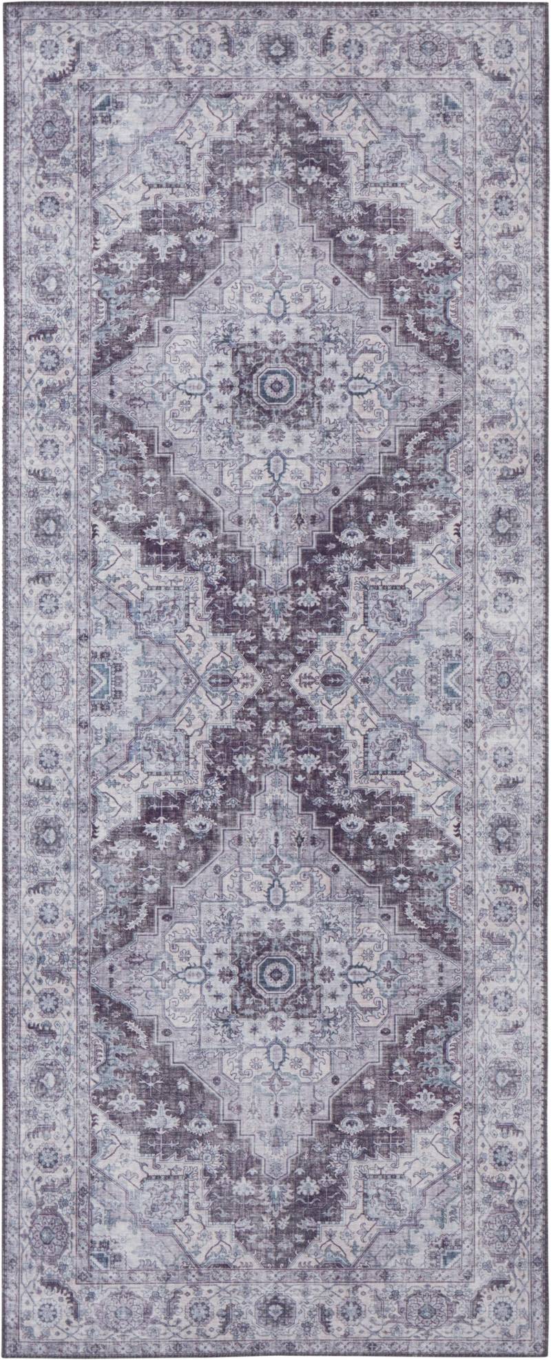 NORTHRUGS Teppich »Sylla«, rechteckig, 5 mm Höhe, Orientalisch, Läufer, Vintage, Wohnzimmer, Schlafzimmer, Esszimmer von NORTHRUGS