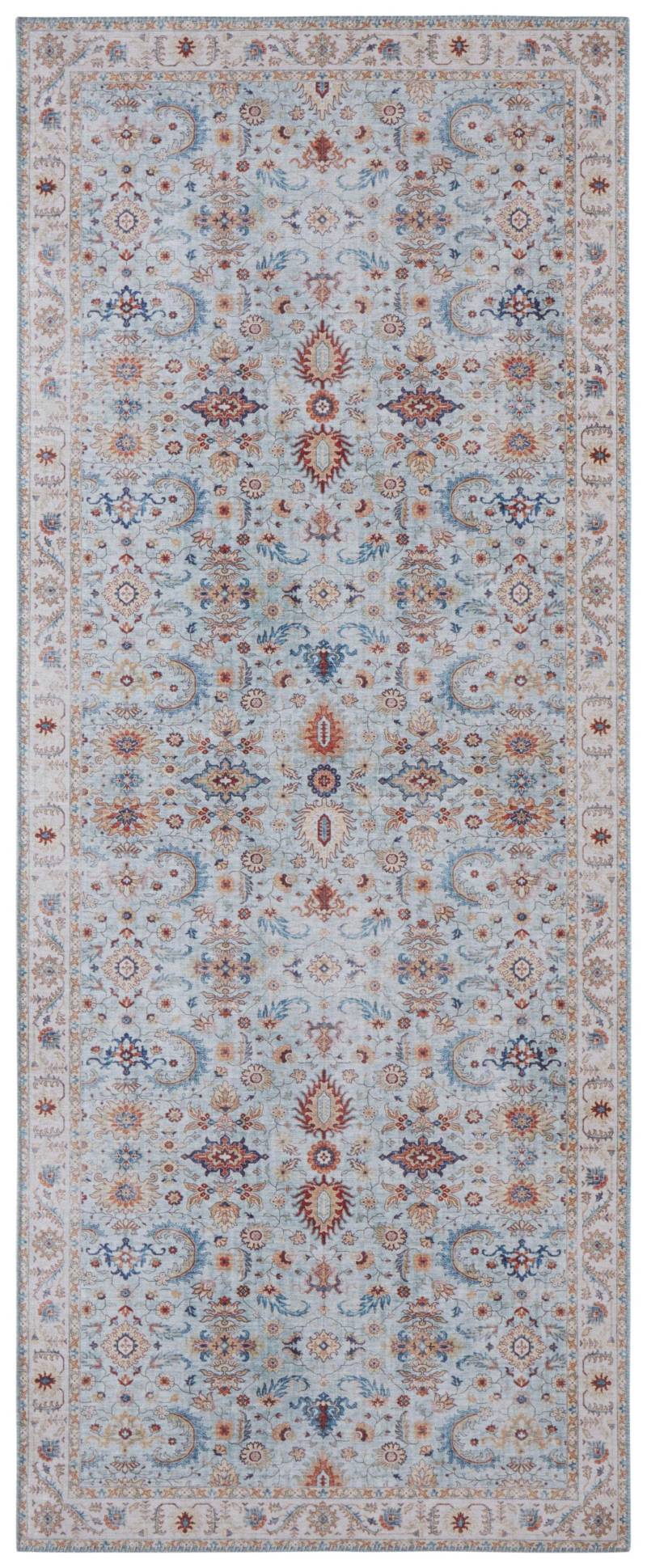 NORTHRUGS Teppich »Vivana«, rechteckig, 5 mm Höhe, Orientalisch, Läufer, Vintage, Wohnzimmer, Schlafzimmer, Esszimmer von NORTHRUGS