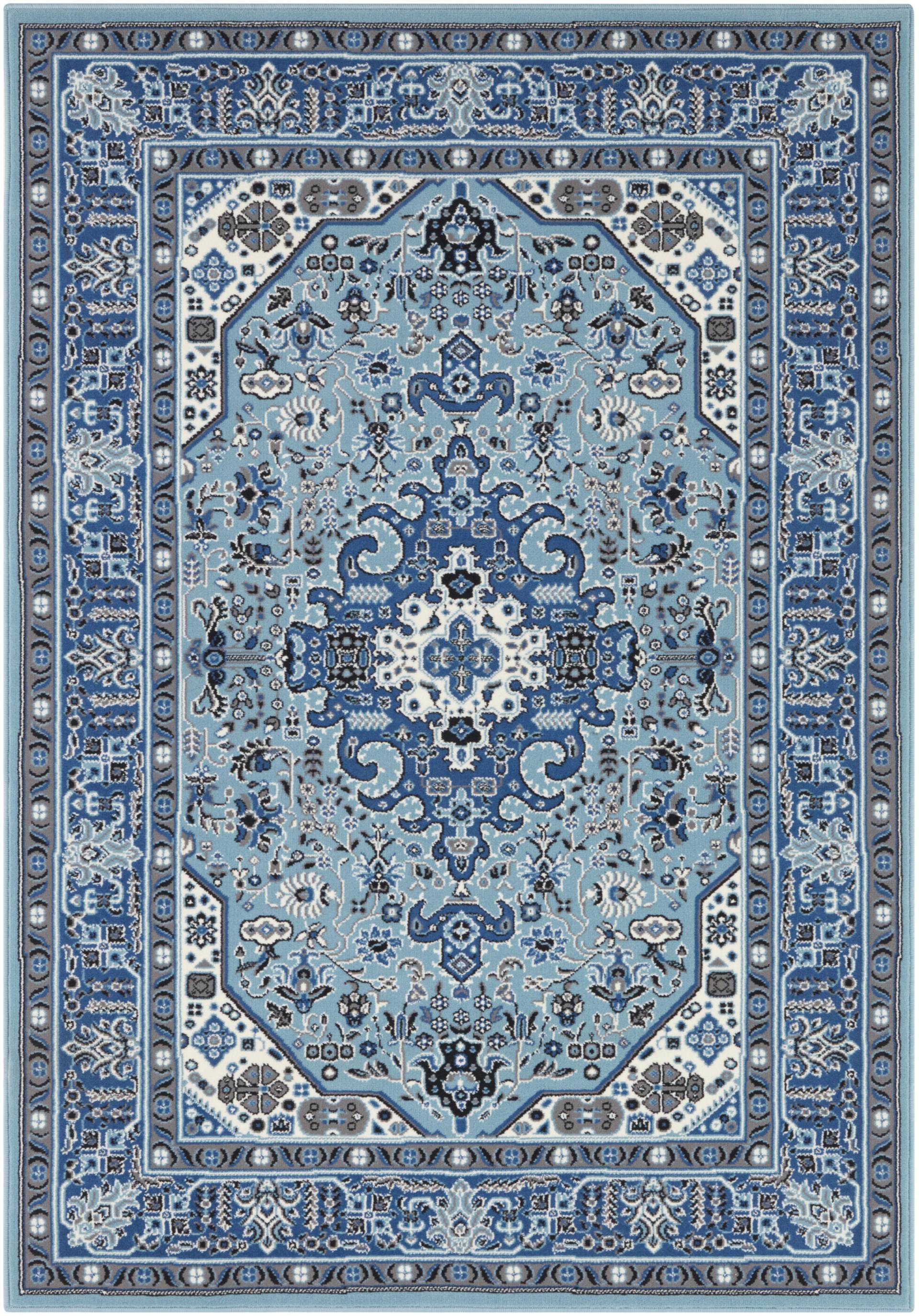 NOURISTAN Teppich »Skazar Isfahan«, rechteckig, Kurzflor, Orient, Teppich, Vintage, Esszimmer, Wohnzimmer, Flur von NOURISTAN