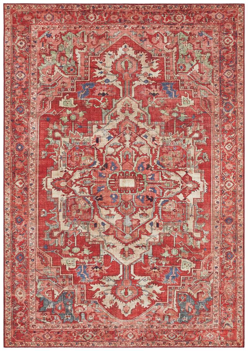 NORTHRUGS Teppich »Leta«, rechteckig, 5 mm Höhe, Orientalisch, Läufer, Kurzflor, Wohnzimmer, Schlafzimmer, Esszimmer von NORTHRUGS