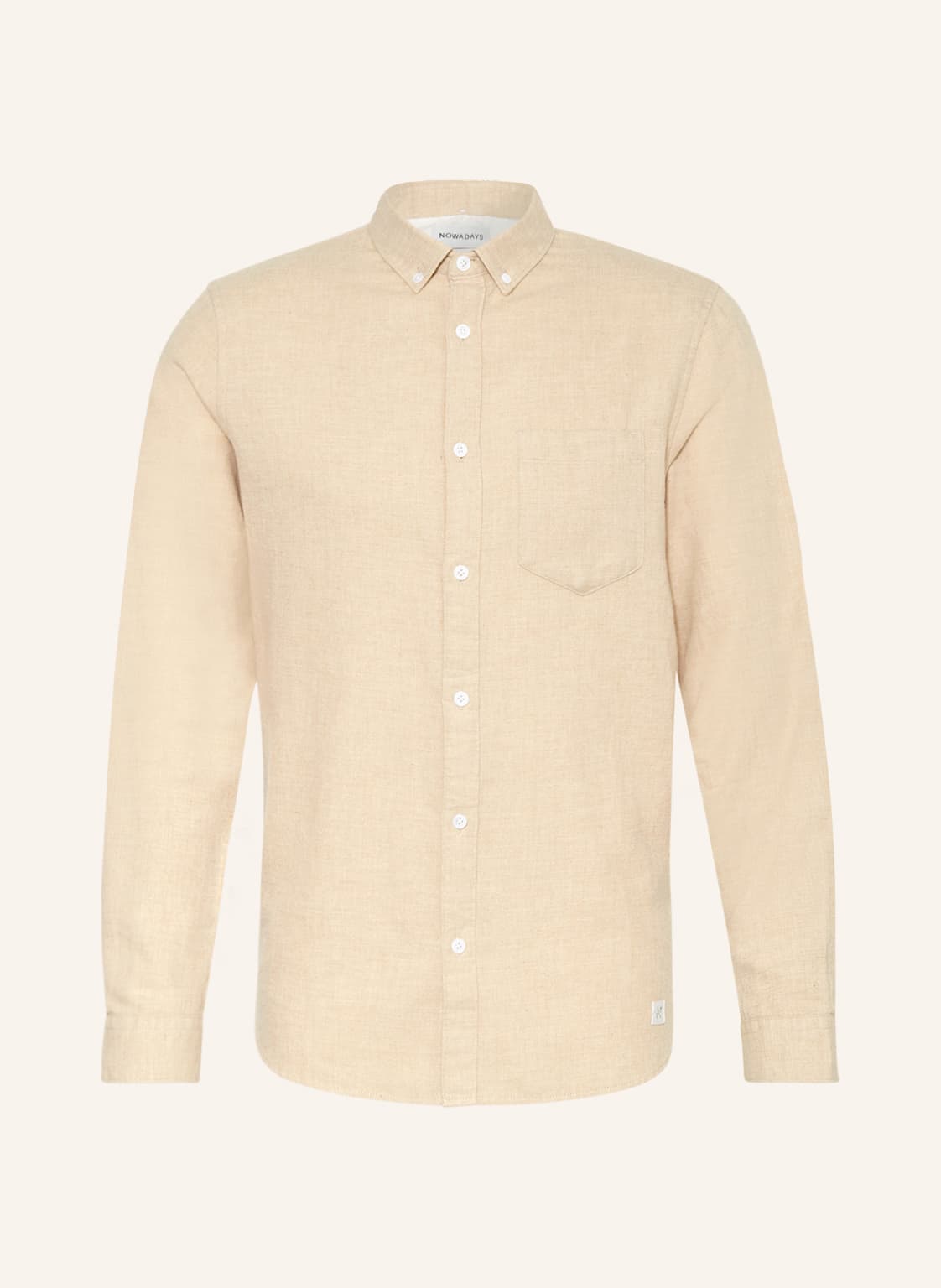 Nowadays Hemd Slim Fit beige Nowadays Hemd Slim Fit beige von NOWADAYS
