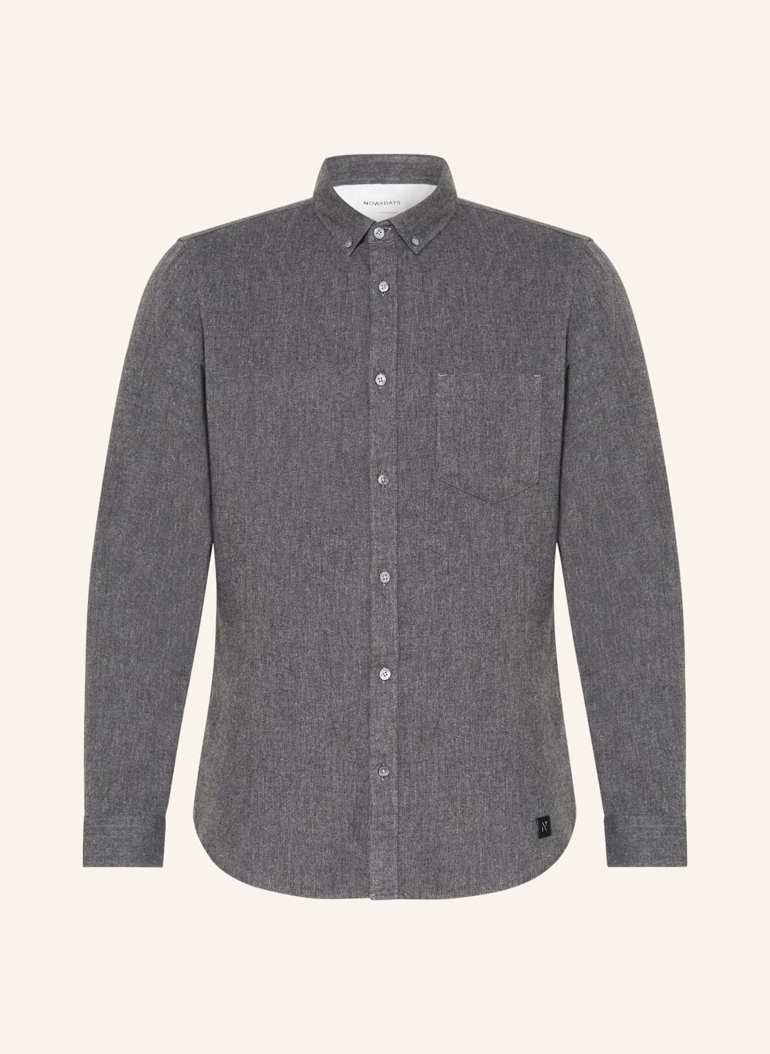 Nowadays Hemd Slim Fit grau Nowadays Hemd Slim Fit grau von NOWADAYS