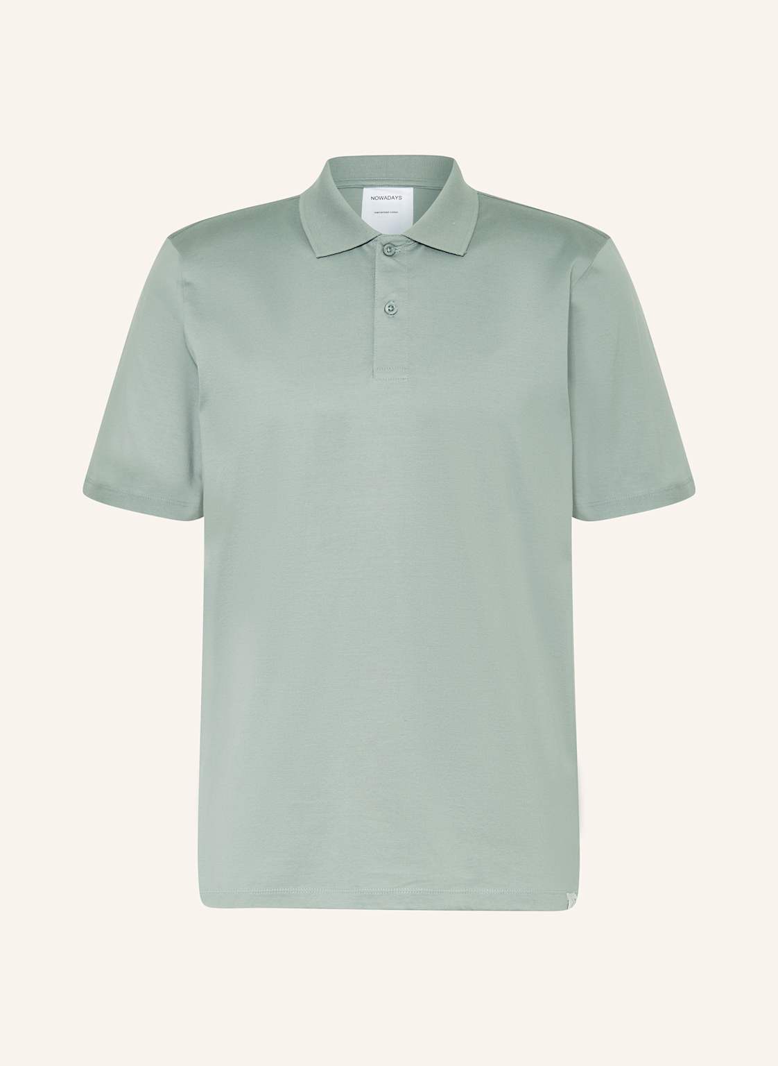 Nowadays Jersey-Poloshirt gruen Nowadays Jersey-Poloshirt gruen von NOWADAYS