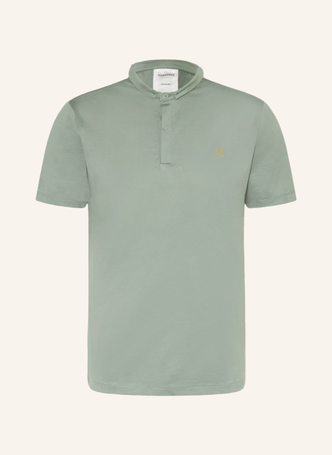 Nowadays Jersey-Poloshirt gruen Nowadays Jersey-Poloshirt gruen von NOWADAYS