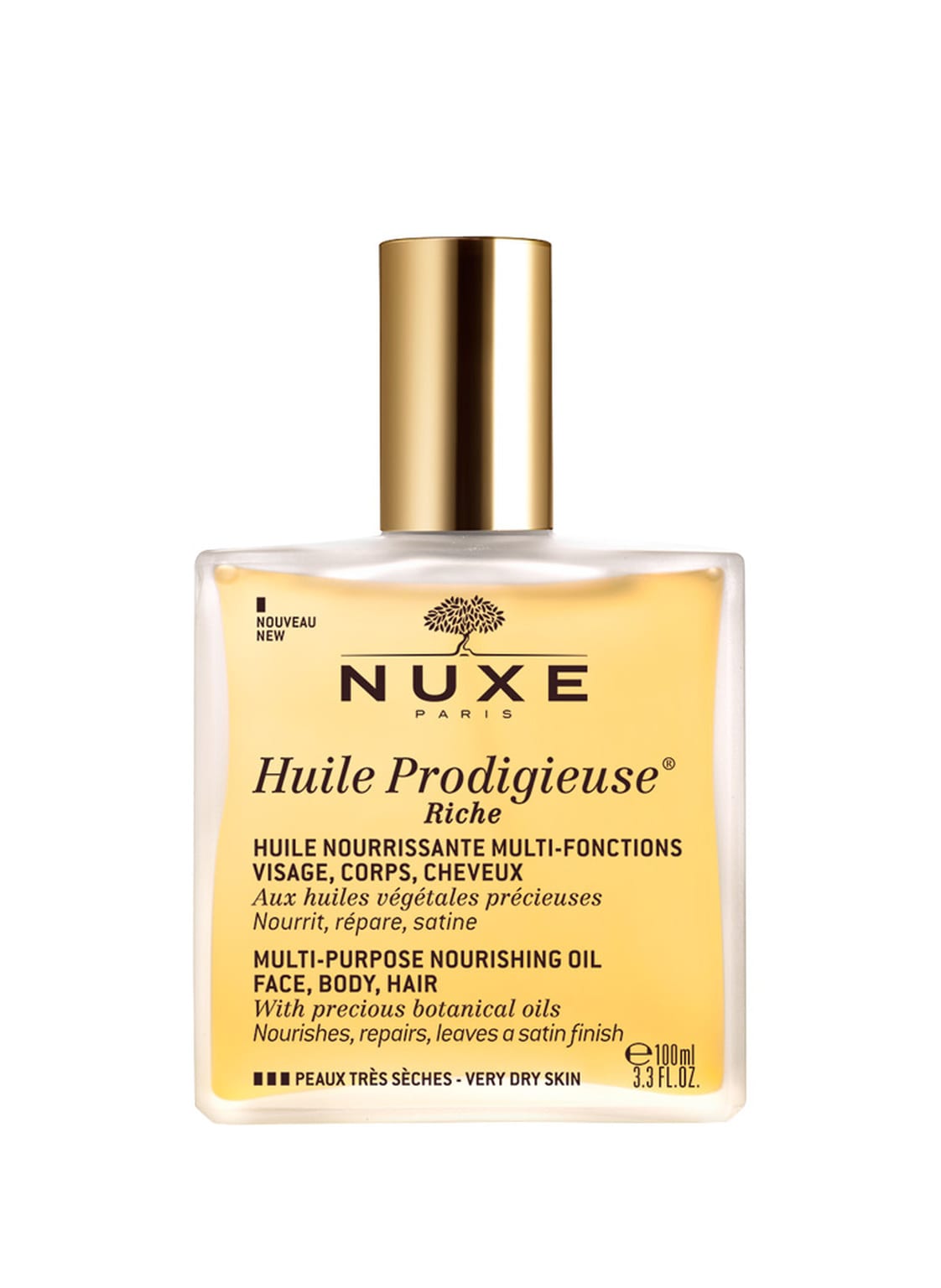 Nuxe Huile Prodigieuse Riche Reichhaltiges Trockenöl - Sprühflakon 100 ml von NUXE