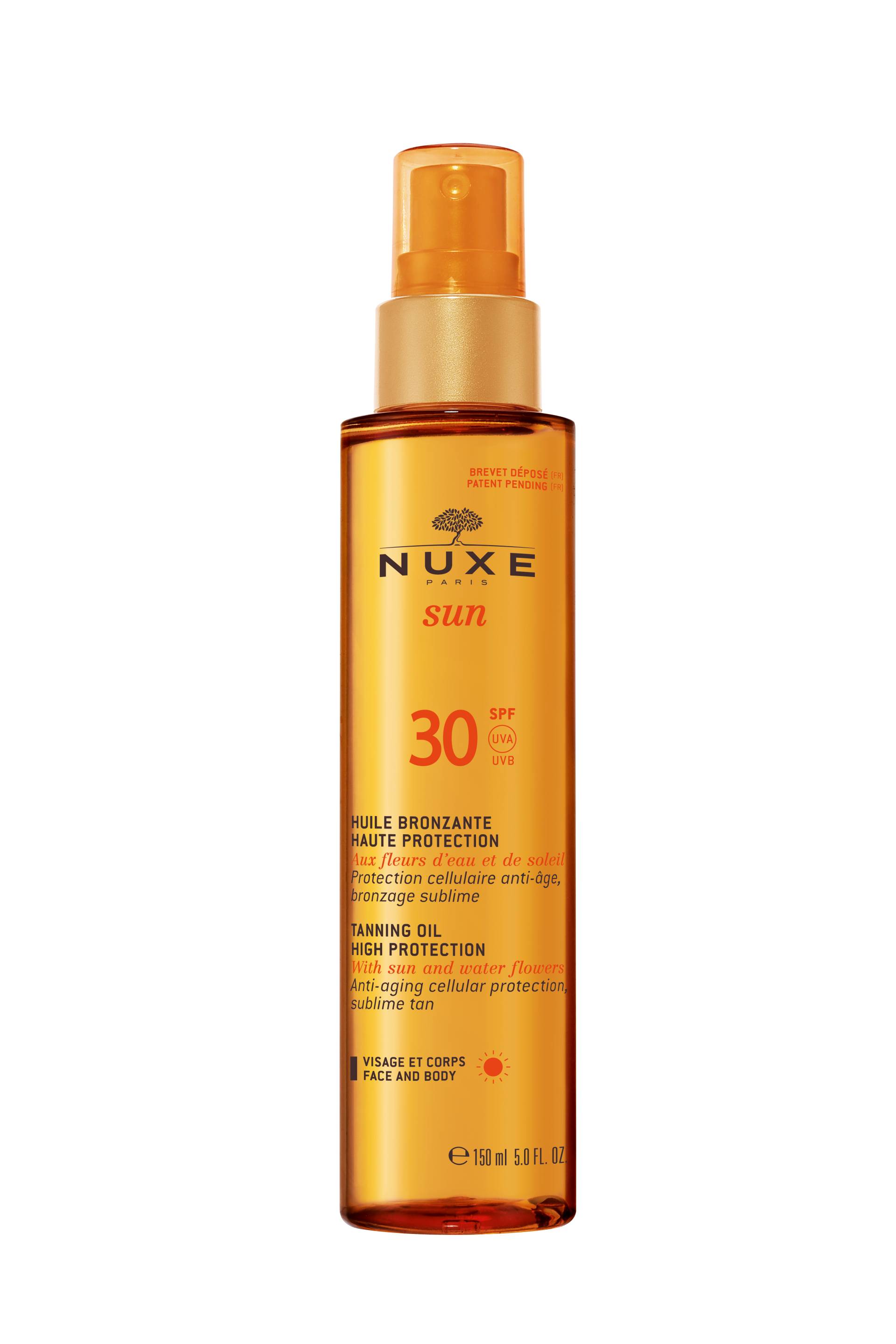 Sonnenöl Gesicht Und Körper Hoher Schutz Lsf 30 Damen  150 ml von NUXE