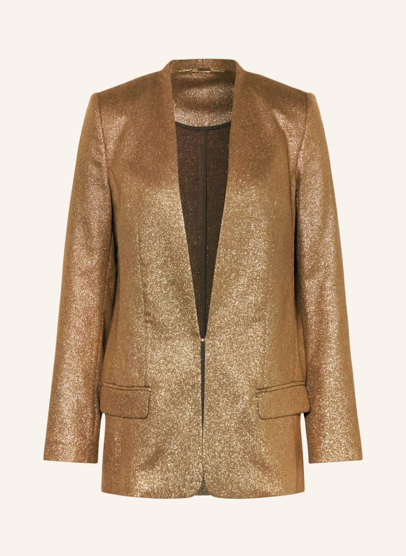 Nvsco Blazer Mit Glitzergarn gold von NVSCO