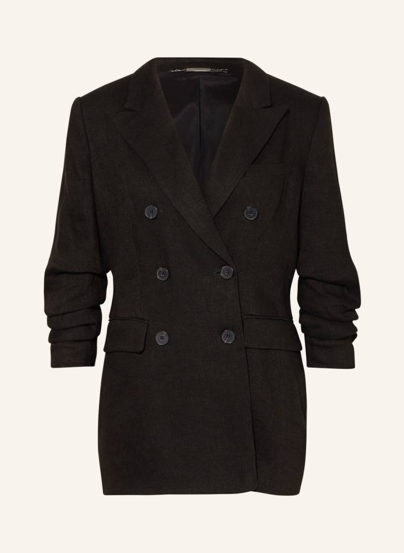 Nvsco Blazer Mit Leinen Und 3/4-Arm schwarz von NVSCO