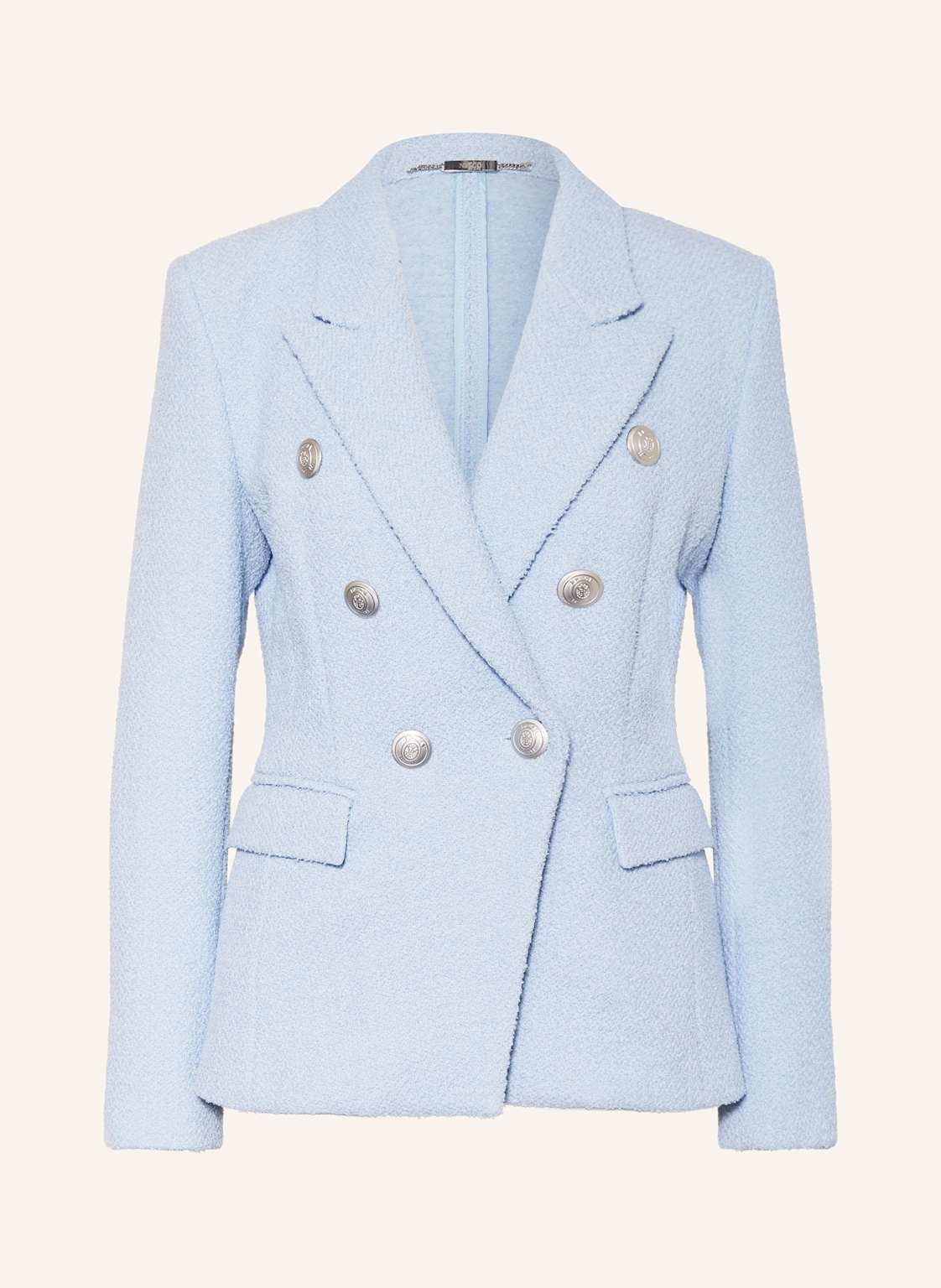 Nvsco Bouclé-Blazer Klea blau Nvsco Bouclé-Blazer Klea blau von NVSCO