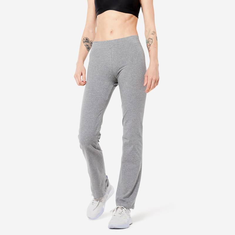 Leggings - Fit+ Damen Gewittergrau 3XL von DOMYOS