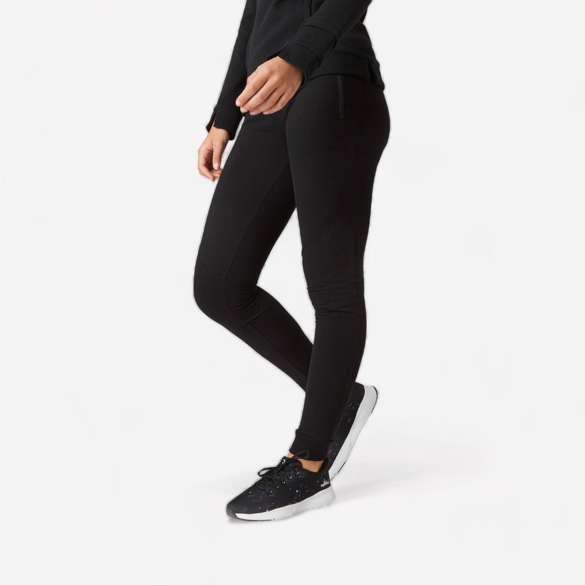 Sporthose - 520 Damen Schwarz Leicht S von DOMYOS