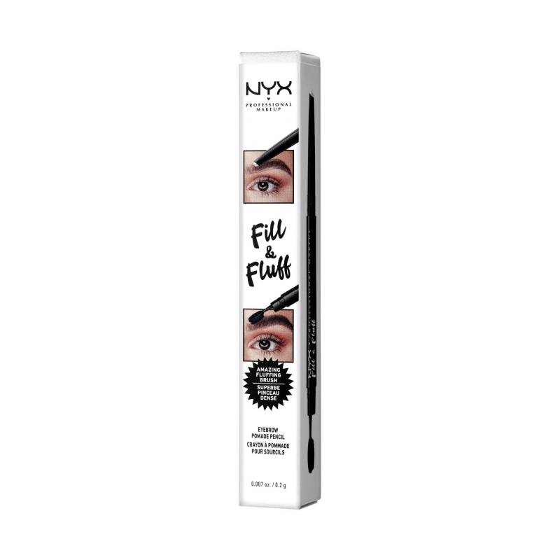 Augenbrauen - Fill & Fluff Eyebrow Pomade Pencil Damen Clear von NYX-PROFESSIONAL-MAKEUP