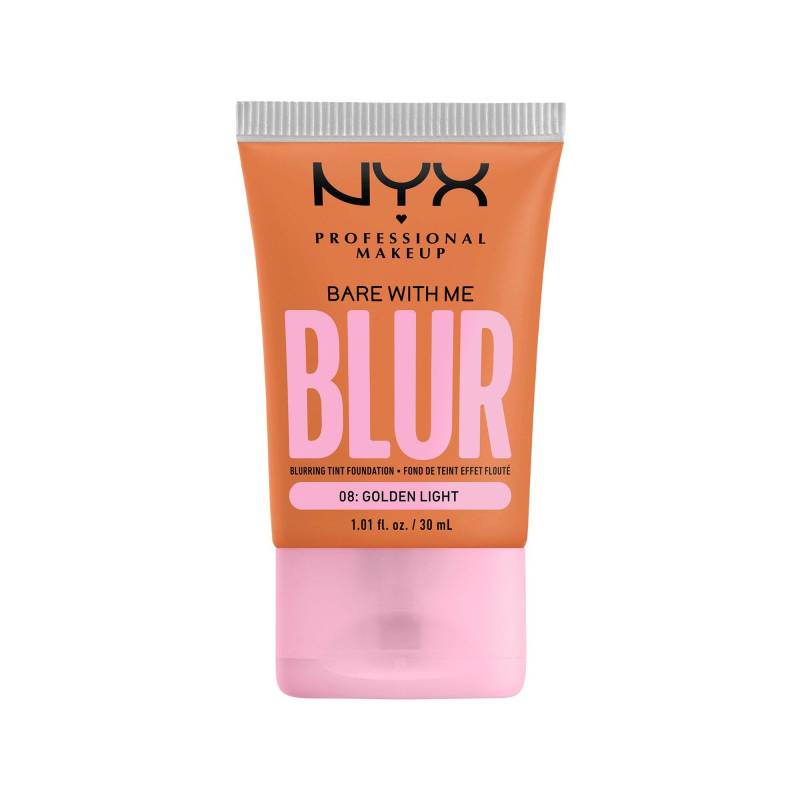 Bare With Me Blur Tint Foundation Damen  Golden Light 30ml von NYX-PROFESSIONAL-MAKEUP