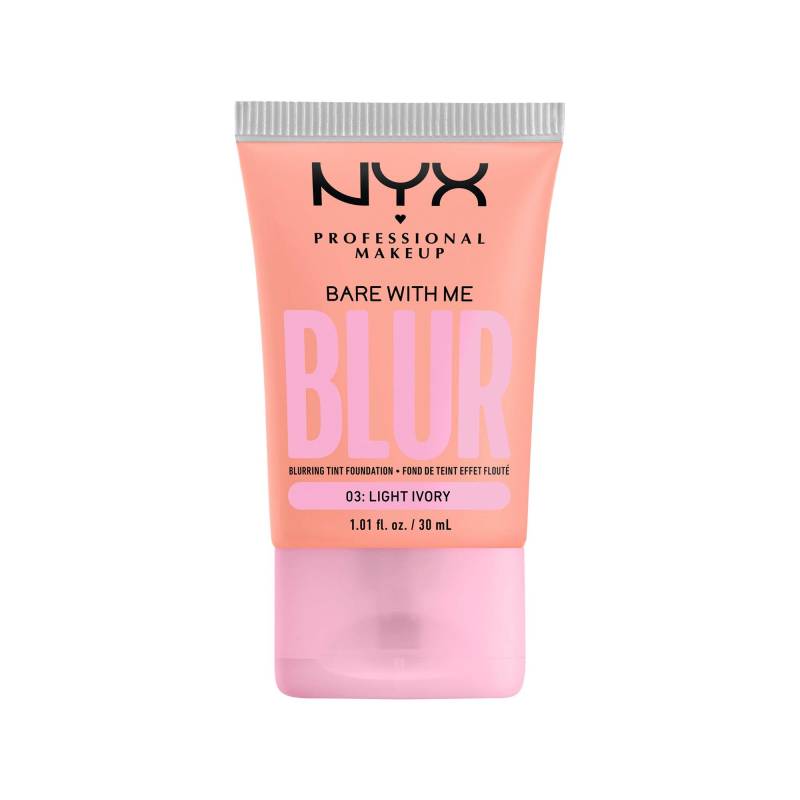 Bare With Me Blur Tint Foundation Damen  Ivory 30ml von NYX-PROFESSIONAL-MAKEUP