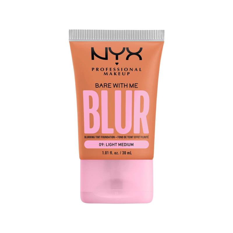 Bare With Me Blur Tint Foundation Damen  Light Medium 30ml von NYX-PROFESSIONAL-MAKEUP