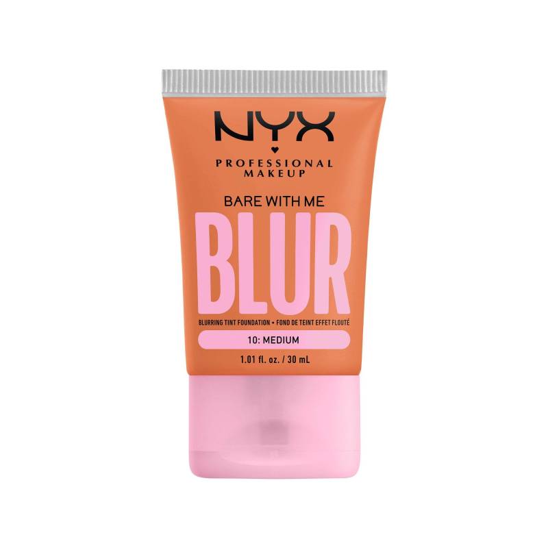 Bare With Me Blur Tint Foundation Damen  Medium 30ml von NYX-PROFESSIONAL-MAKEUP