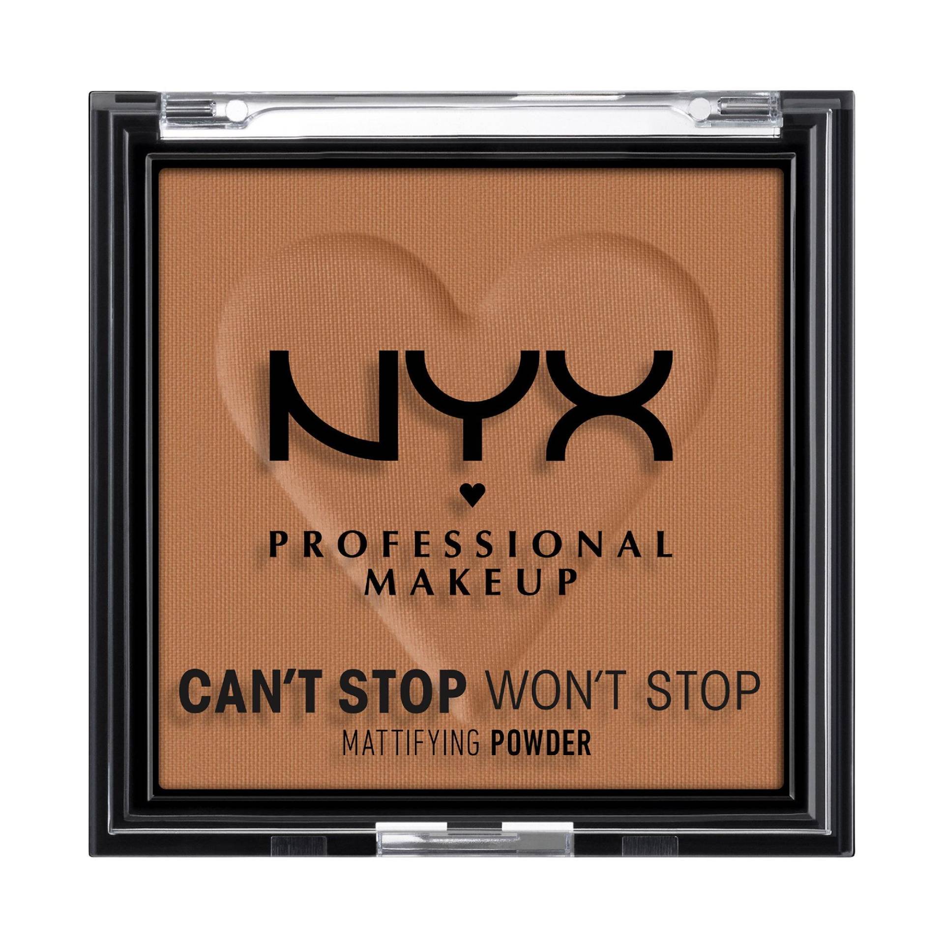 Can’t Stop Won’t Stop Mattifying Powder Damen Mocha 6g von NYX-PROFESSIONAL-MAKEUP