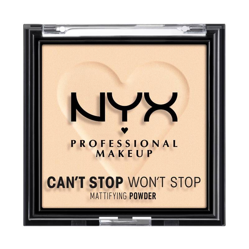 Can’t Stop Won’t Stop Mattifying Powder Damen Fair 6g von NYX-PROFESSIONAL-MAKEUP