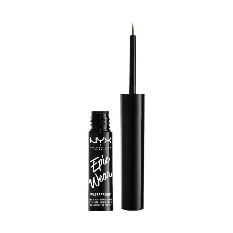 Epic Wear Metallic Liquid Liner Damen Brown Metal von NYX-PROFESSIONAL-MAKEUP