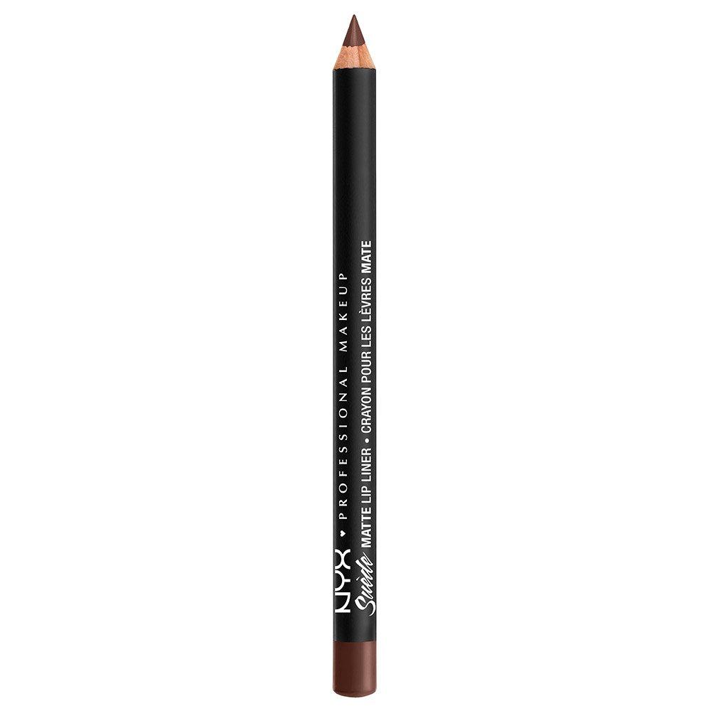 Suede Matte Lip Liner Damen Club Hopper g#300/1.2g von NYX-PROFESSIONAL-MAKEUP