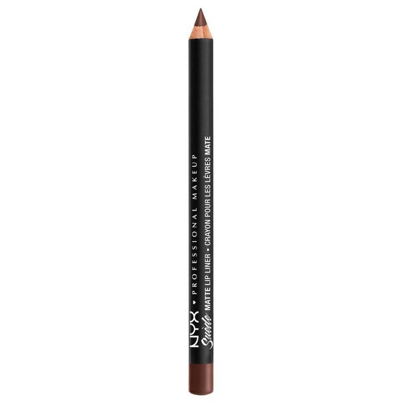 Suede Matte Lip Liner Damen Club Hopper g#300/1.2g von NYX-PROFESSIONAL-MAKEUP