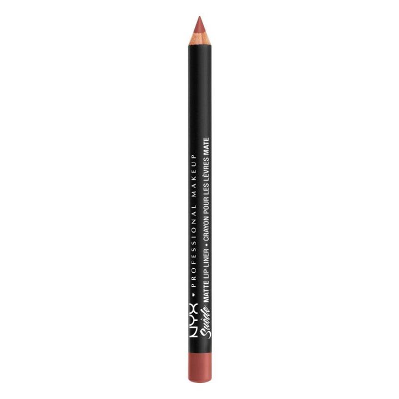 Suede Matte Lip Liner Damen Kyoto g#300/3.8G von NYX-PROFESSIONAL-MAKEUP